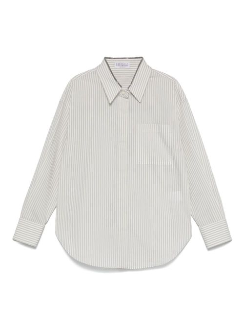Striped shirt - White