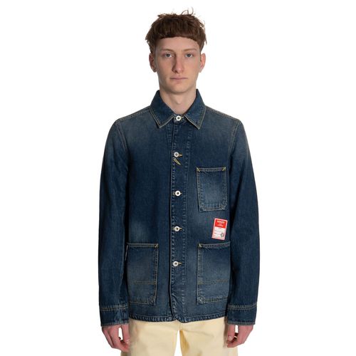 Dark Stone Workwear Denim Jacket