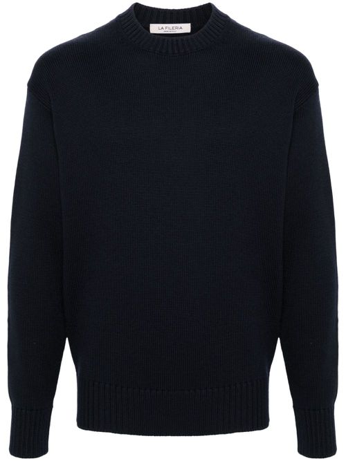 Virgin-wool sweater - Blue