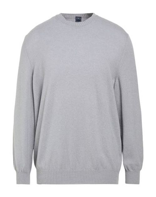 Man Sweater Grey Size 50 Cashmere