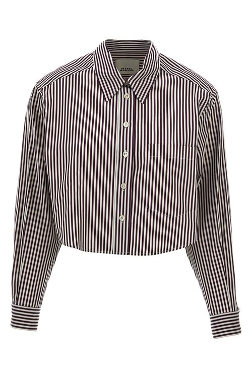 'Fleora' Cropped Shirt