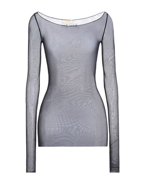Woman Top Navy Size 4 Polyamide, Elastane