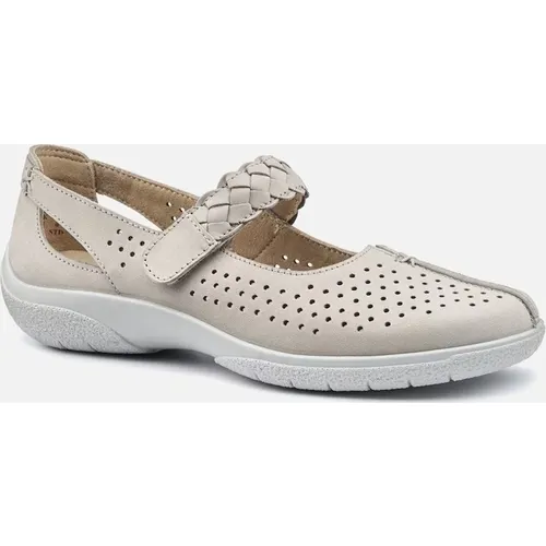 Hotter Women's Quake II Womens Extra Wide Mary Jane Shoes - Tan