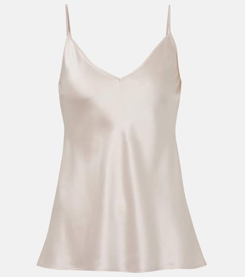 Clea silk tank top