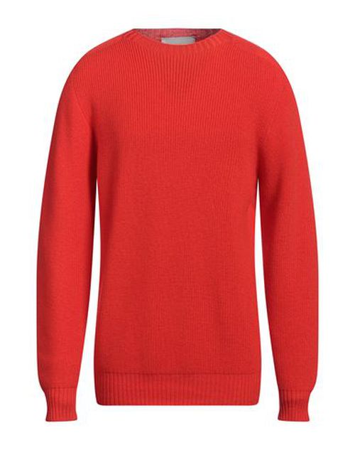 Amaranto Man Sweater Orange Size XL Wool