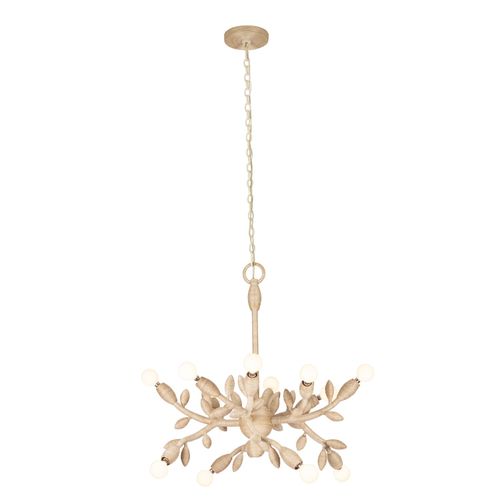 Warm Ivory Chandelier from the Branche Collection