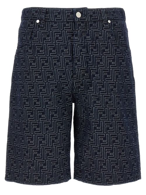 Bermuda Jeans Jacquard Ff