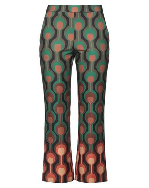 Malìparmi Woman Pants Green Size 12 Polyester, Elastane