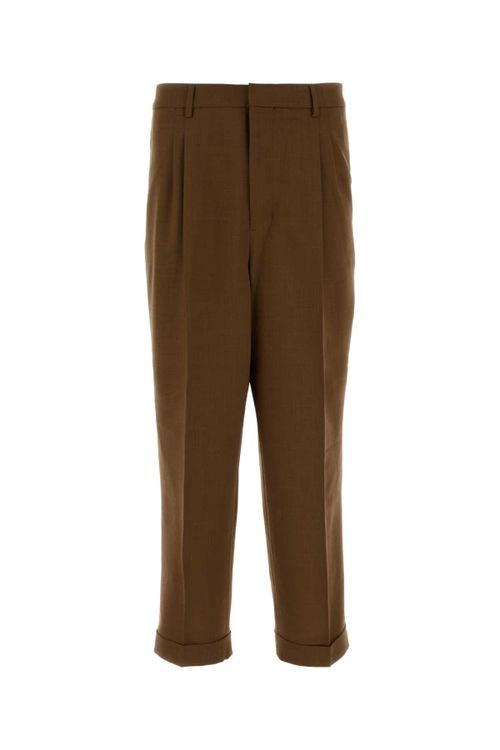 Carrot Trousers — Brown
