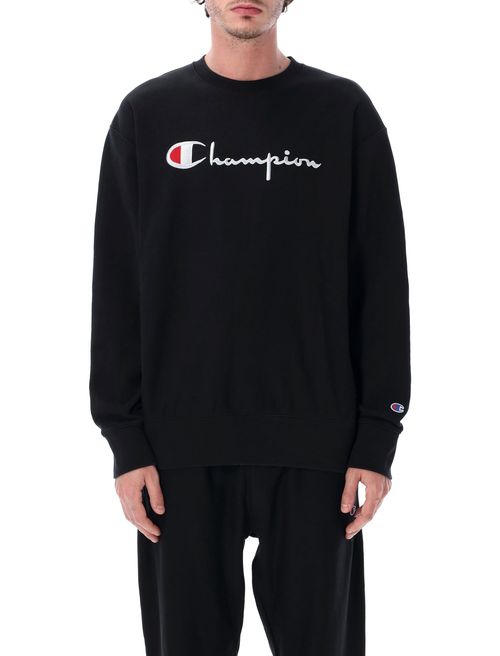 Champion Reverse Weave Champion Reverse Weave Crewneck Sweatshirt With Logo