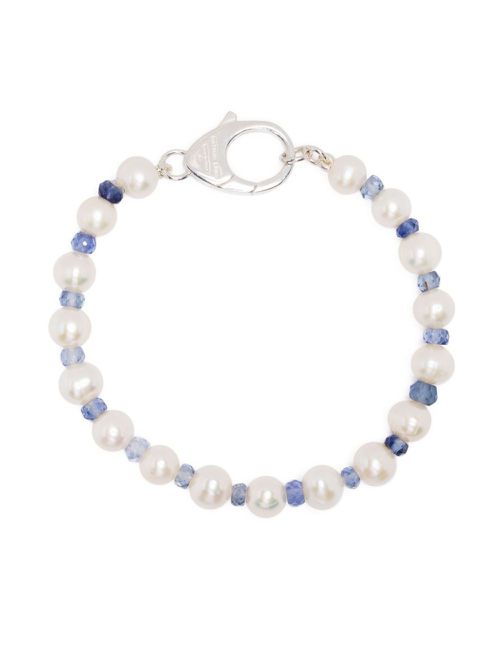 Pearl sterling silver bracelet