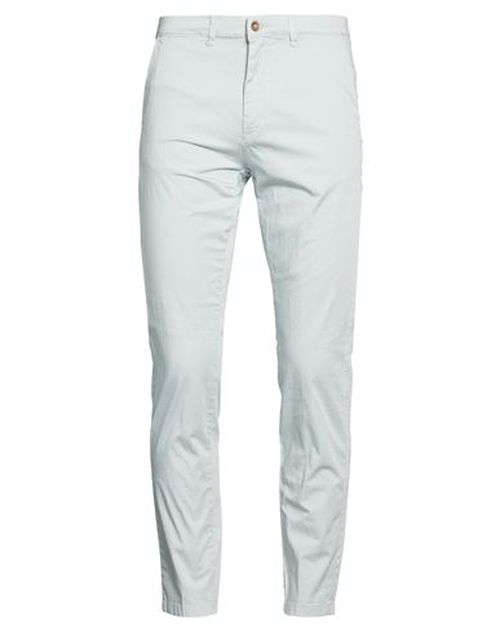 Man Pants Light grey Size 36 Cotton, Elastane