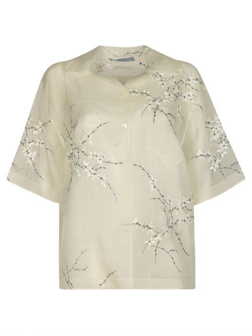 Printed Oversized Blouse