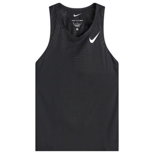 Men's Running Aeroswift Singlet in Black/Summit White