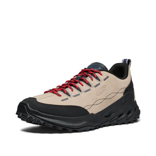 KEEN Men's Jasper Zionic Durable Tread Suede Climbing Approach Style Hiking Shoes