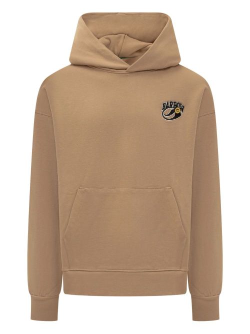 Hooded Sweatshirt with Logo and Back Print