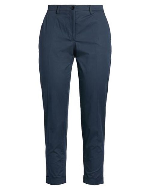 Woman Pants Midnight blue Size 2 Cotton, Elastane