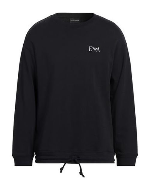 Emporio Armani Man Sweatshirt Navy Size S Cotton