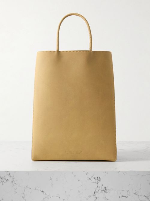 The Small Brown Bag Suede Tote - One size