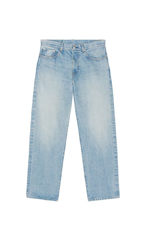 Vowels Baggy Fit Denim Pant in Blue. 34. Also