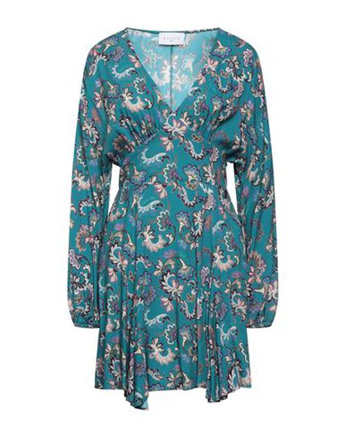 Woman Mini dress Deep teal Size 2 Viscose