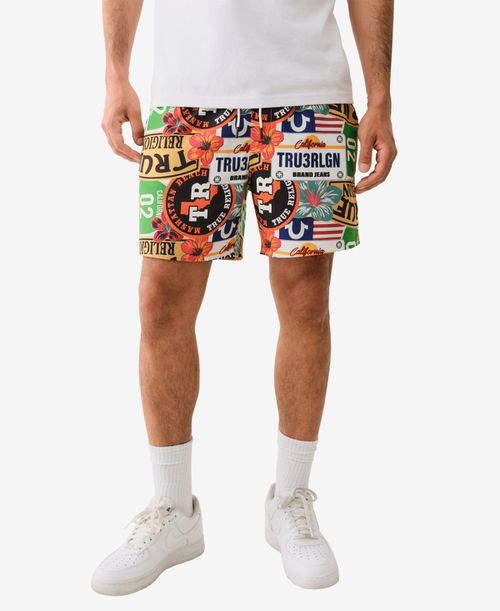 Men's Logo Board Shorts - Multi
