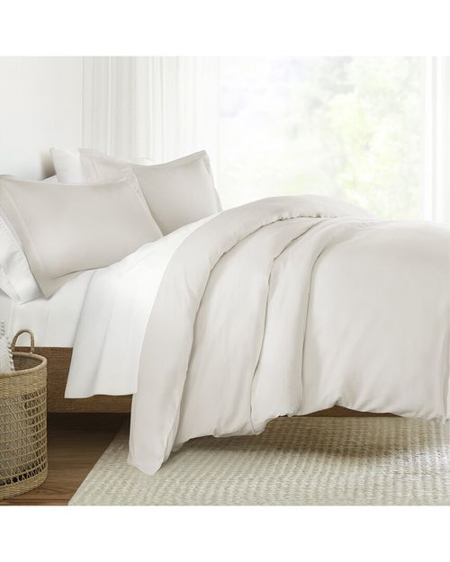 Brushed Sateen Cotton Duvet Cover Set