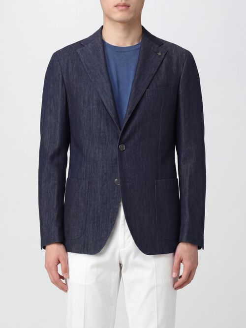 Jacket Men color Blue