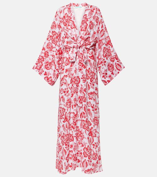Wisdom floral wrap dress