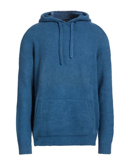 Man Sweater Slate blue Size 42 Cotton, Nylon, Viscose