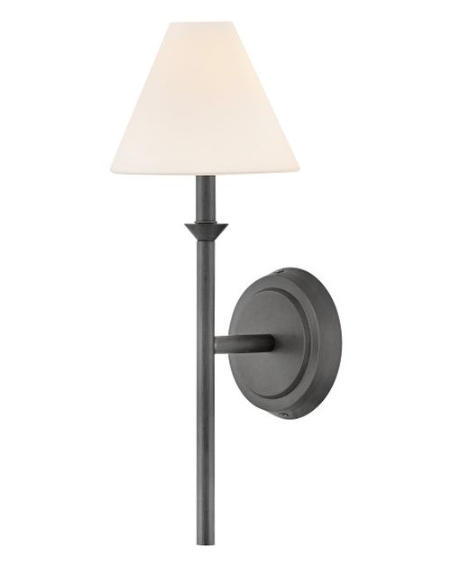 Blackened Brass LED Wall Sconce from the Greta Collection