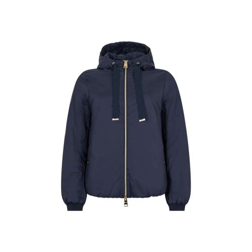 Padded Polyamide Down Jacket — Navy
