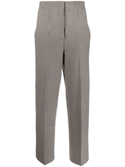 Circolo 1901 cropped straight-leg trousers - Neutrals