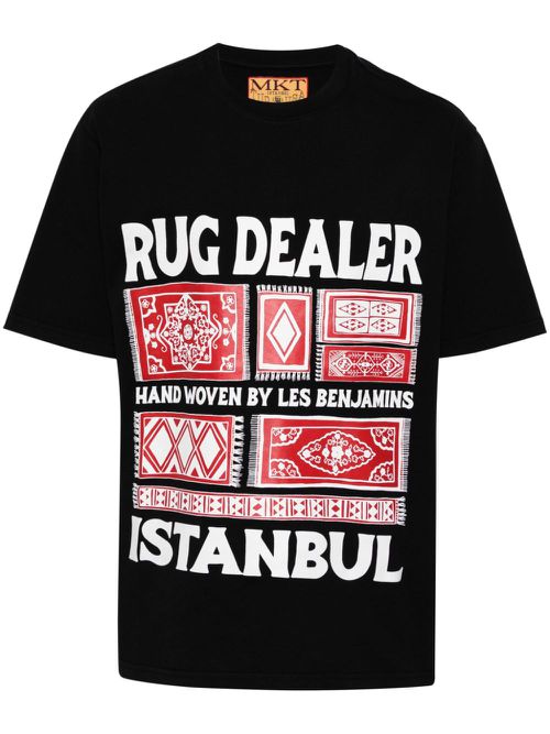 X Market Rug Dealer cotton T-shirt - Black