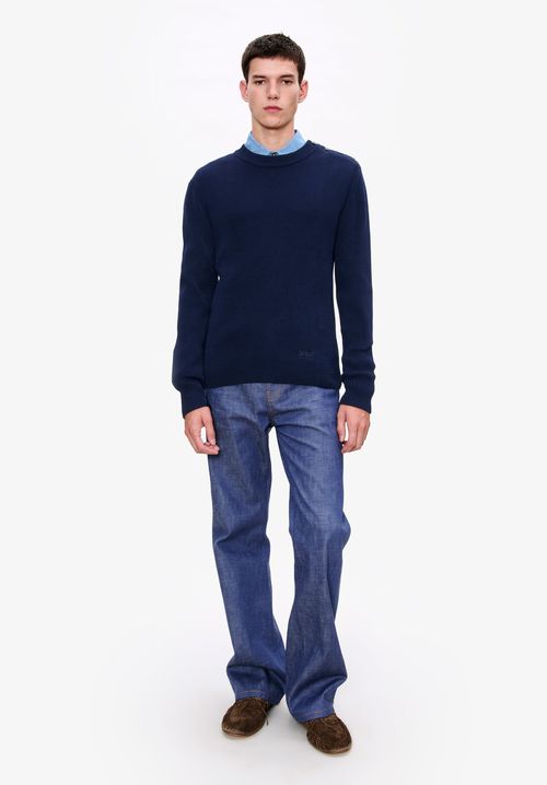 A. P.C. Men's Marin sweater Size: Extra Small in Dark navy blue