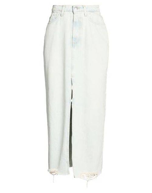 Woman Denim skirt Blue Size 4 Cotton