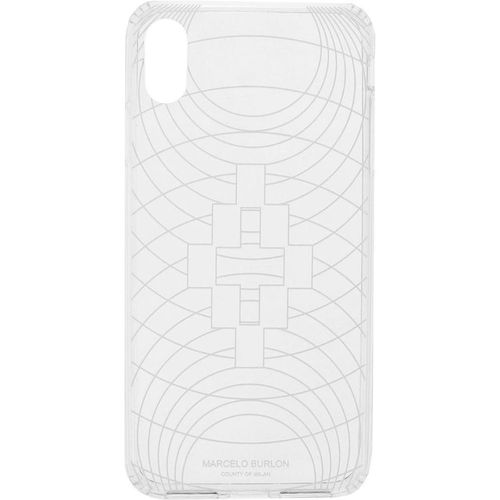 Marcelo Burlon I Coque de téléphone I Téléphone Xs Max Men Polycarbonate Transparent