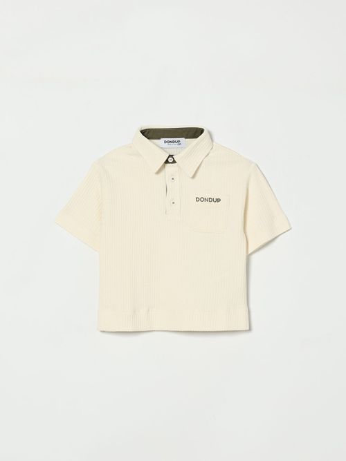 Polo Shirt Kids color Yellow Cream