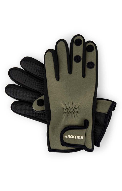 Men's Neoprene Gloves - Green, Green