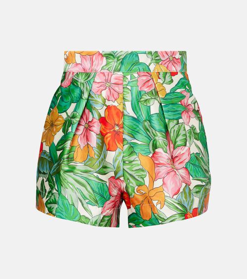 Alémais Amelia printed high-rise shorts