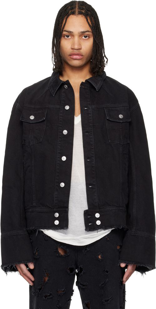 Black Pierre Denim Jacket