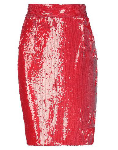 Woman Midi skirt Red