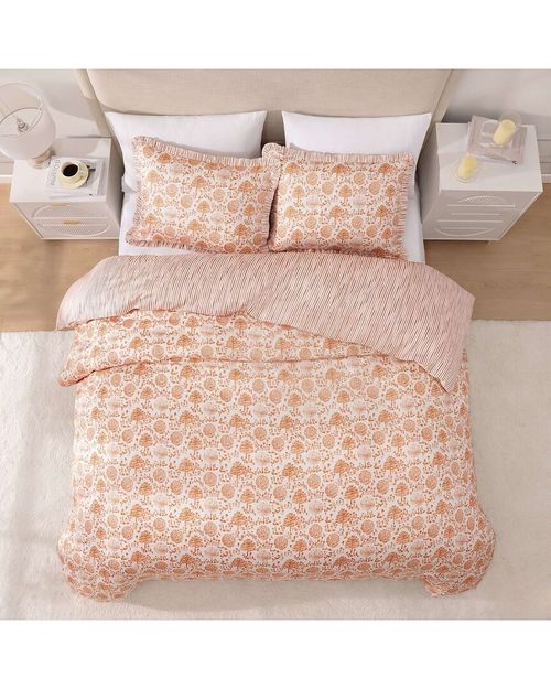 220 Thread Count Bebeteen By Clay Trees Reversible Comforter Set