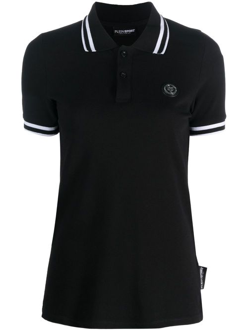 Short-sleeve polo shirt - Black