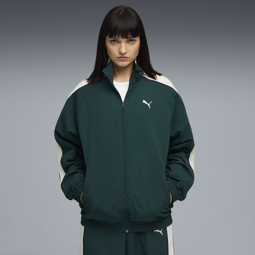 PUMA T7 Oversized Track Jacket in Green