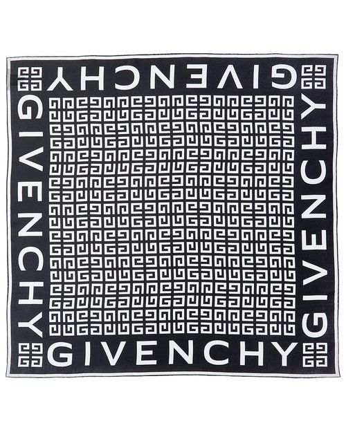 4G Small Square Silk Scarf