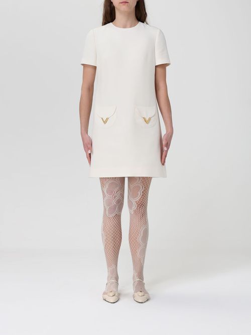Dress Woman color Ivory