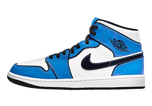 Jordan 1 Mid Women Sky J French Blue/Ozone Blue-Sail BQ6472-414