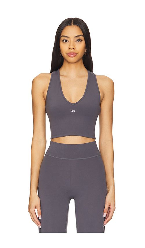 437 The V Tank Top in Grey. - XL also in L, M