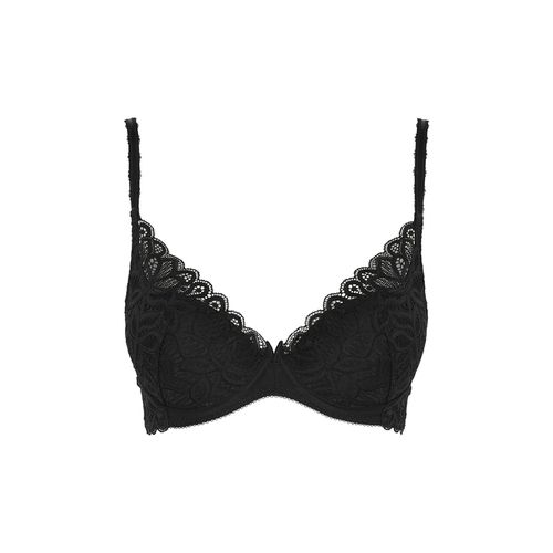 Raffine Black Lace Push-up bra